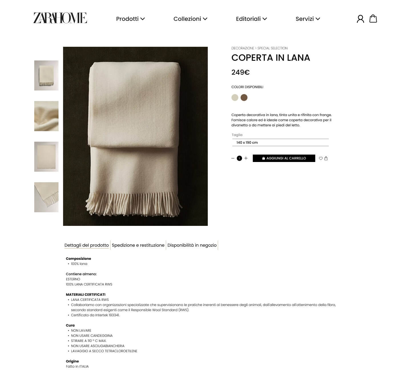 PDP Restyling – Desktop