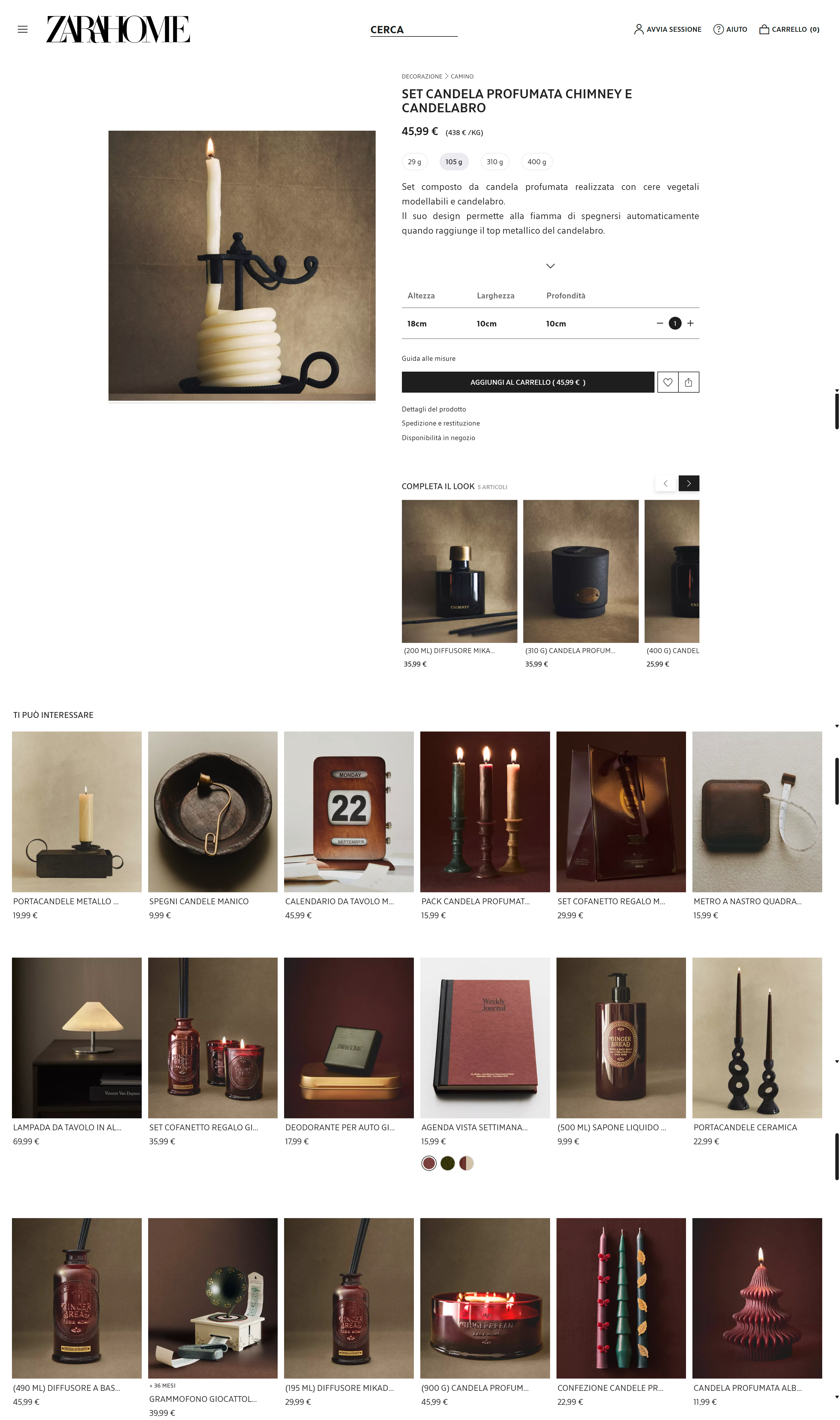 PDP prototype – desktop